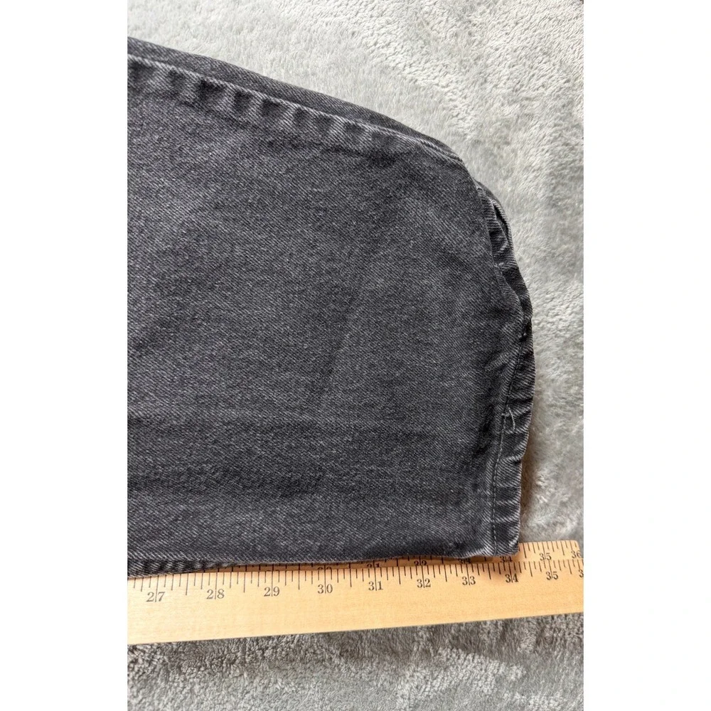 Vtg Levi's 550 Relaxed Fit Jeans Mens Tag 40x34 Actual 36x34 Black Denim